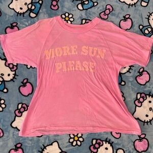 Wildfox “More Sun Please” tee